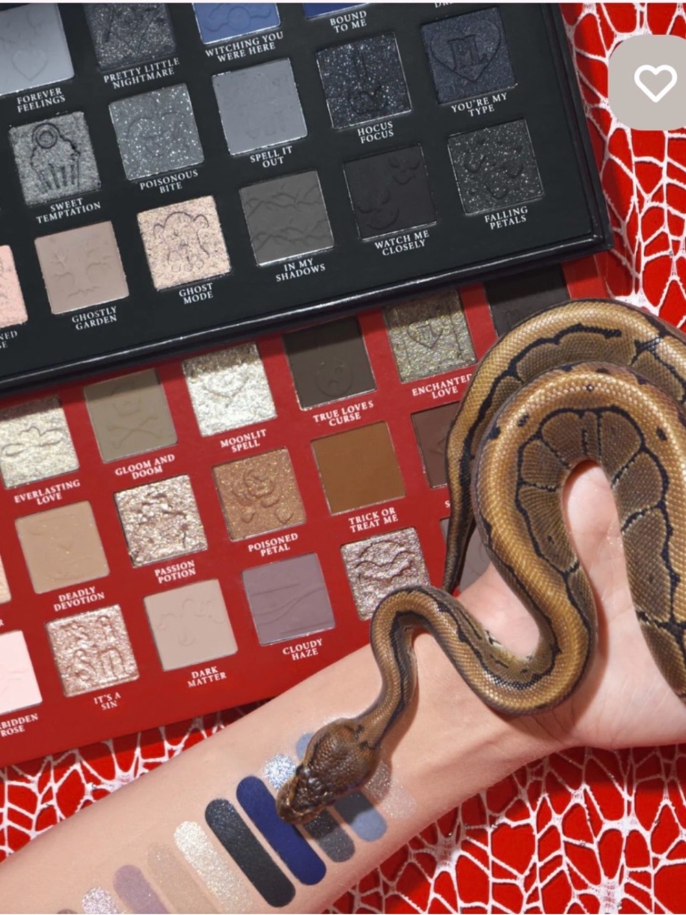 PLouise Mystic Moonlight Eyeshadow Palette - Red - Picture 4 of 5